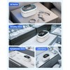 35W Ultrasonic Jewelry Cleaner with Digital Display & 5 Timers