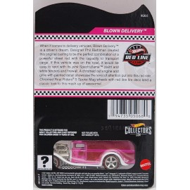 HOT WHEELS 2021 RLC EXCLUSIVE SPECTRAFLAME PINK BLOWN DELIVERY REAL RIDERS!