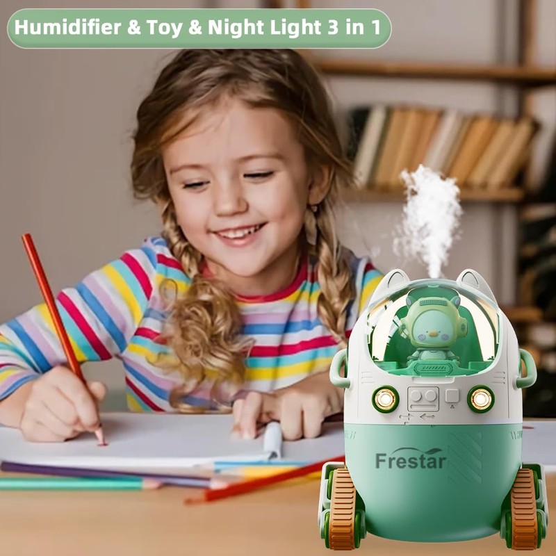 Frestar Mini USB Humidifier 220ml with LED Night Light, Small