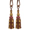 DÉCOPRO Large Elegant Tassel Tieback, Color# LX09 [Set of 2]
