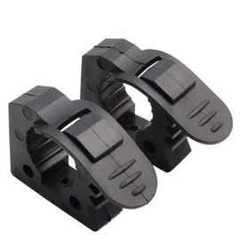 Alnicov 2 Piece Quick Release Clamp Bracket Rubber Clamp Grip for 1-1/7 to 1-4/9 Inch Diameter Tools and Devices