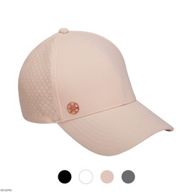 Gaiam Women's Wander Geo Hat - Breathable Ball Cap, Pre-Shaped Bill, Adjustable Size (Running, Outdoors, Baseball, Sun, Hiking, Yoga, Golf, Tennis, Sports & Fitness) - Blush