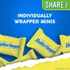 Butterfinger Chocolatey, Peanut-Buttery, Minis Individually Wrapped Candy Bars, Easter Basket