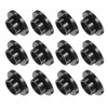 Kozelo 12pcs Nylon Flange Bushings [8.2mm Bore x 10mm OD