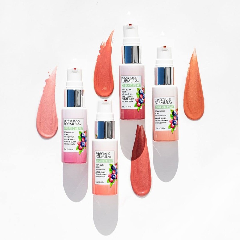 Physicians Formula Organic Wear All Natural Dewy Blush Cream Elixir