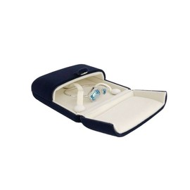 Beautiful Blue Velvet Bangle Bracelet Box Packaging Premium Grade Unique Design (Jewelry is not included)