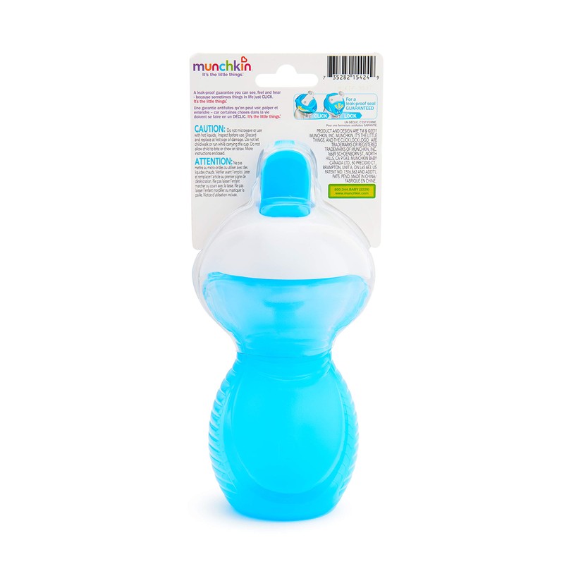 Munchkin 15424 Click Lock Flip Straw Cup