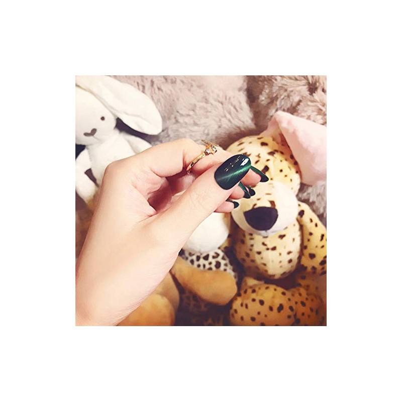 24pcs Nail Tips, Gel Nail Lighting, Solid Color Nail Tips,