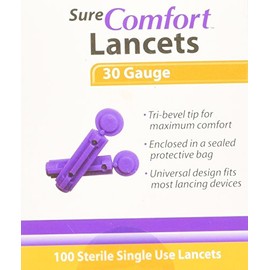 Sure Comfort Sure Comfort Universal Lancet, 30g, 100 Count