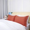 sourcing map Pillow Shams 2 Pack Soft Brushed Microfiber Envelope