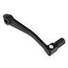 Motoforti Universal Aluminum Alloy Motorcycle Folding Gear Shift Lever Black