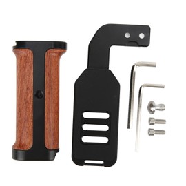 Universal L Shaped Quick Release Wooden Side Handle Stabilizer Quick Release Handle Handle Photography Stand