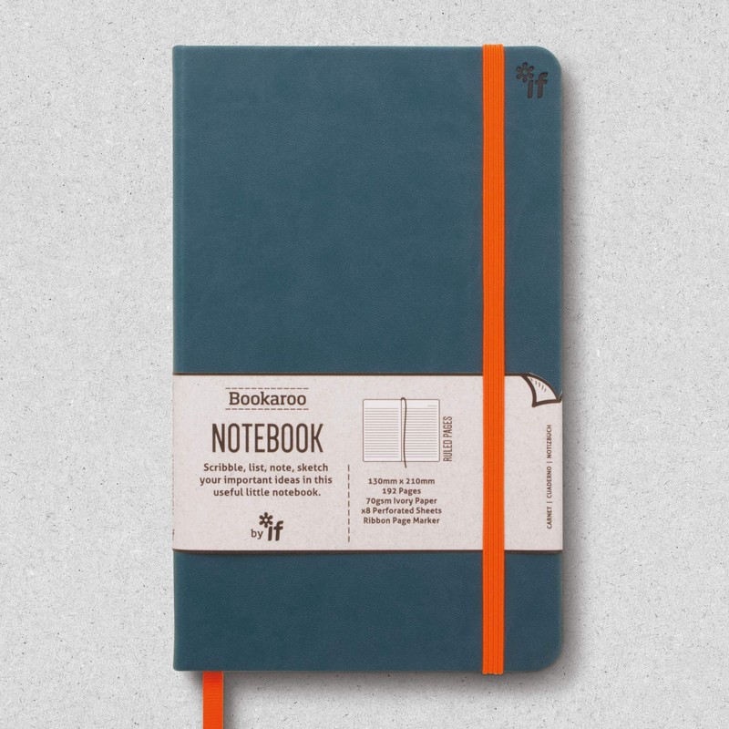 Bookaroo Notebook Journal - Teal