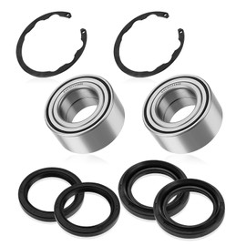 M MATI Front Wheel Bearings & Seals Kit for Kawasaki Prairie 300 400 Bayou 300 400 KLF300 KLF400 KVF300 KVF400 1989-2005 92045-1222
