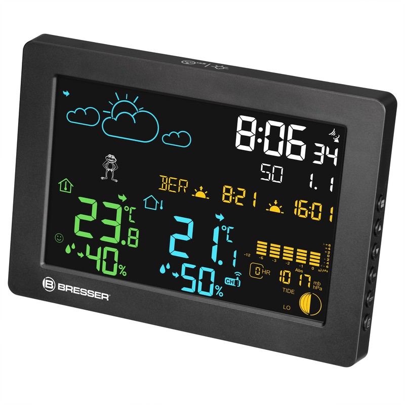 Bresser MeteoTemp Baro HZ Colour Weather Station - Your Daily