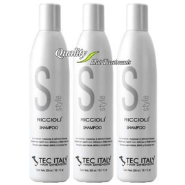 Tec Italy Hair Dimension Style Riccioli Shampoo 10.1 oz by Tec Italy