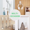 ilikable Bathroom Suction Hook 4 Packs, Detachable and Reusable Door