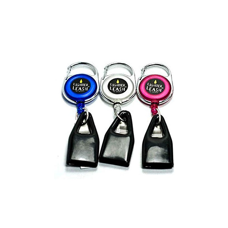 LIGHTER LEASH Premium Clip 3 Pack