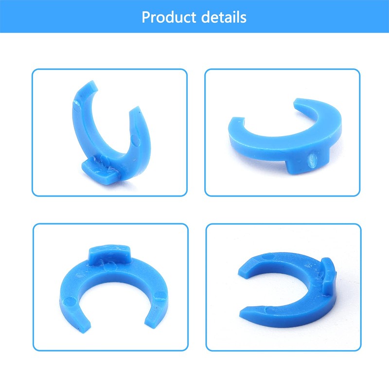Pxyelec 1/4 inch Locking Clips for RO Reverse Osmosis Water