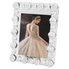 Marvala Clear Bubble Crystal Picture Frames 5x7Inch, Photo Frame with