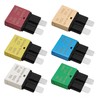 6PCS Manual Reset Low Circuit Breaker Blade Fuse E37-5A 10A