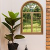 ZARROUEA Fake Window Wall Sticker Arch Window Nordic Stylish Wallpaper