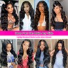 Aicrelery Lace Front Wigs Human Hair Body Wave 13x6 HD