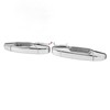 2pcs Exterior Chrome Door Handle ABS Plastic Automotive Outside Door