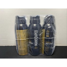 MANSCAPED UltraPremium Hydrating Body Spray, (3 oz Aluminum Bottle) Lot Of 3 NEW