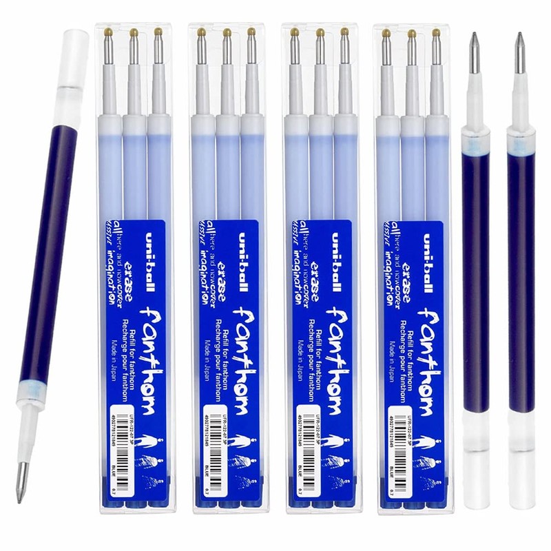 15 x Uni-Ball Fanthom Refills | Write, Erase & Re-Write