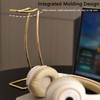 Headphone Stand, Headset Holder, Headset Holder Made of Metal, Universal,