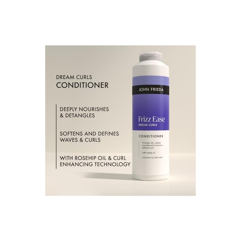 John Frieda Dream Curls Conditioner 500ml. Curly Hair Conditioner with