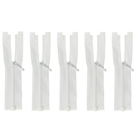 1 x Micro Doll Clothes Zipper, 5 Pieces, 2.8 inches (7 cm), Open Zipper, Doll Clothes Accessories, DIY Craft Accessory