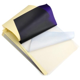 50PCS Tattoo Transfer Paper, Tattoo Stencil Paper, 4 Layers A4 Sizes Tattoo Thermal Stencil Transfer Paper, Thermal Stencil Paper for Tattooing Transfer Kit DIY Tattoo Tracing Paper Tattoo Supplies