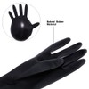 Guantes de tinte para el cabello, guantes de goma reutilizables,