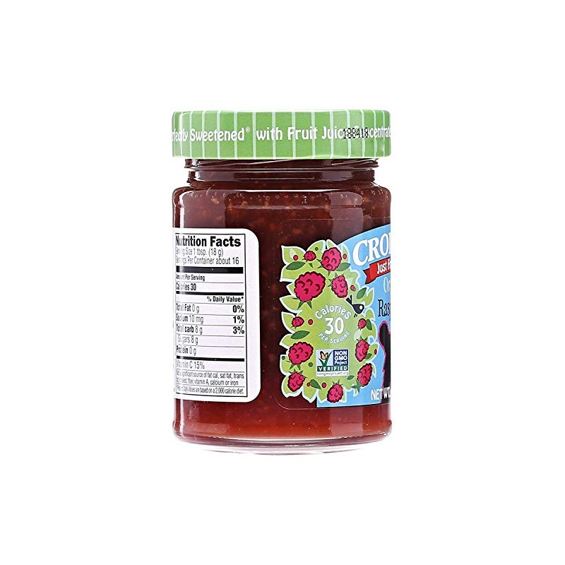 Crofter's Organic Raspberry Fruit Spread, 10 Oz Jar