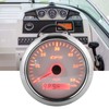 GPS Speedometer Gauge, Weatherproof 0-60MPH/H LCD Display with 7 Adjustable
