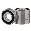 XIKE 6202-2RS Ball Bearings 15x35x11mm, Bearing Steel and Double Rubber