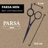 Parsa Men Professional Hair Scissors, Beard Scissors with Single-Side Micro