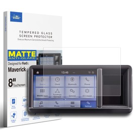 INNOSURE Glass Screen Protector for Ford Maverick (2022-2024) Multi-media 8 Inch Touchscreen Anti Finger Print/Glare (Matte)