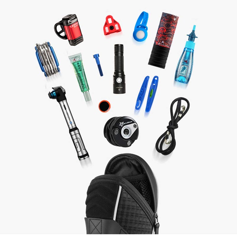 RockBros Bicycle Saddle Bag Saddle Bag Seat Bags Waterproof When