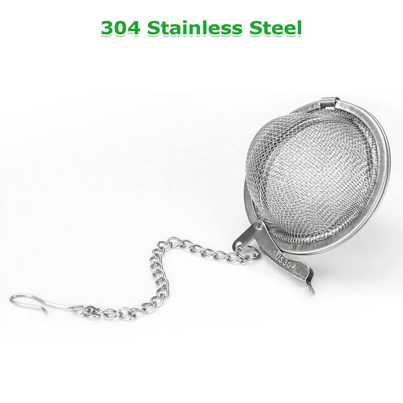 GOYADA 15 Pcs 2 Inch Tea Strainer Ball, Stainless Steel