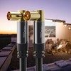 KabelDirekt 5m Coaxial Aerial/Antenna Cable with angle 90° (Male to