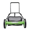 Silencear 16-Inch 5-Blade Cordless Manual Reel Lawn Mower, Adjustable Cutting