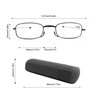 SOPHILY 3 Pack Folding Reading Glasses Women Men with Portable