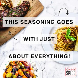 Zesty Ranch Low Sodium Seasoning, 0 Carbs, Gluten-Free, Paleo, Non-GMO, No Preservatives, and No Fillers (Zesty Ranch)