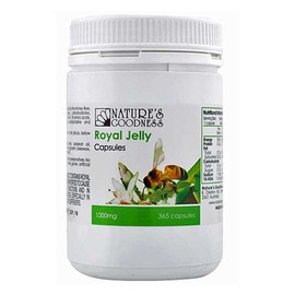 Nature's Goodness Royal Jelly 1000mg 365 Capsules