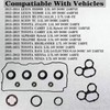 Satiooog VS50825R Valve Cover Gasket Set, Toyota/Lexus 2.5L 2.7L