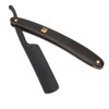 Sandalwood Handle Vintage Straight Manual Razor Holder Stainless Steel Beard