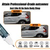 Vapour Grey(740) Touch Up Paint Compatible with Volvo, Car Paint